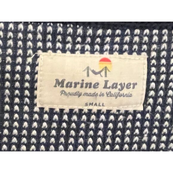 Marine Layer Gray Pullover Sweatshirt Sweater Tee Top  Mens Size Small - Picture 4 of 11